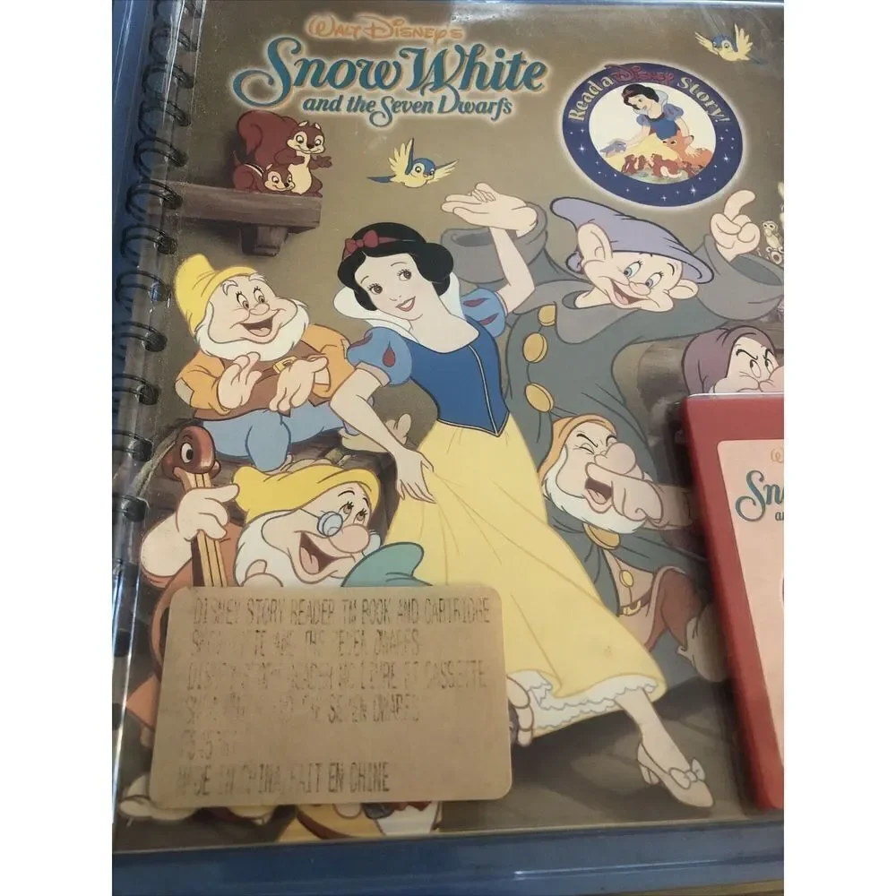 NEW : Story Reader Disney's Snow White and the Seven Dwarfs Book & Cartridge